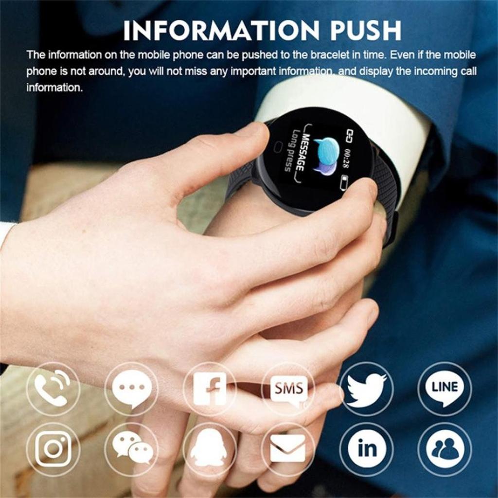 9S Smart Male Female Watch, Heart Rate, Blood Pressure, Compatible With Bluetooth, IP67 Water Proof Fitness Bracelet
