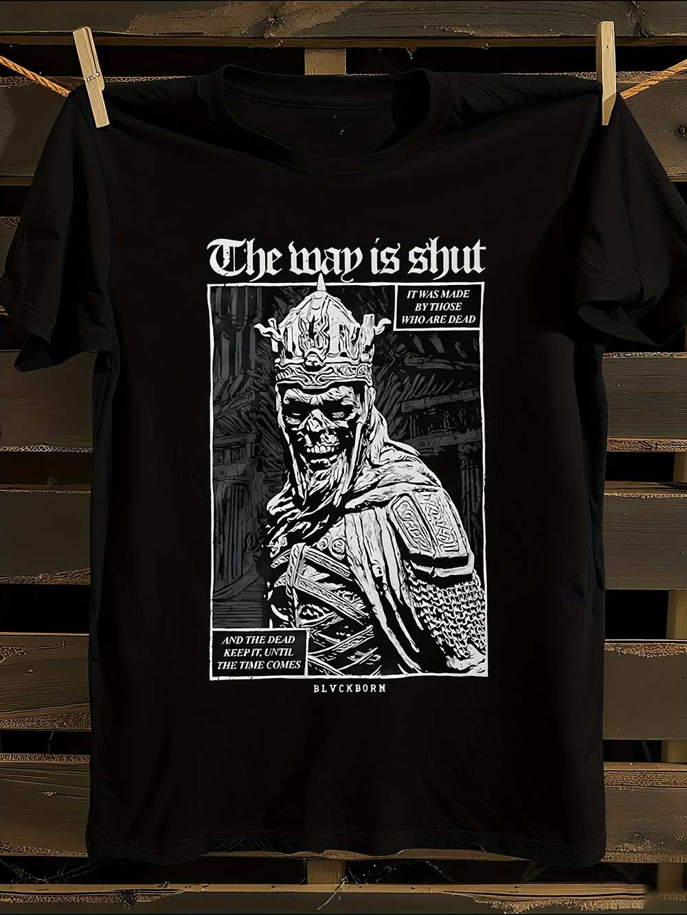Plus Size The Way Is Shut Graphic T-Shirt M