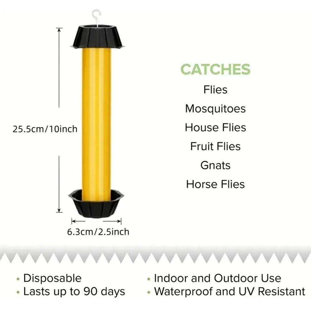1Pcs Durable Pest Control Adhesive Stick Super Sticky 25cm Insect Sticky Trap Plastic Fly Paste Stick Home Outdoor
