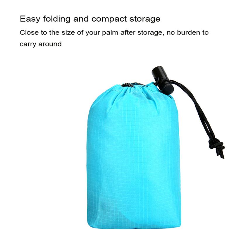 Outdoor Unisex Wasserdichter Faltbarer Rucksack Große Kapazität Tragbarer Camping Wanderreise Tagesrucksack Freizeit Männer Frauen Sporttaschen