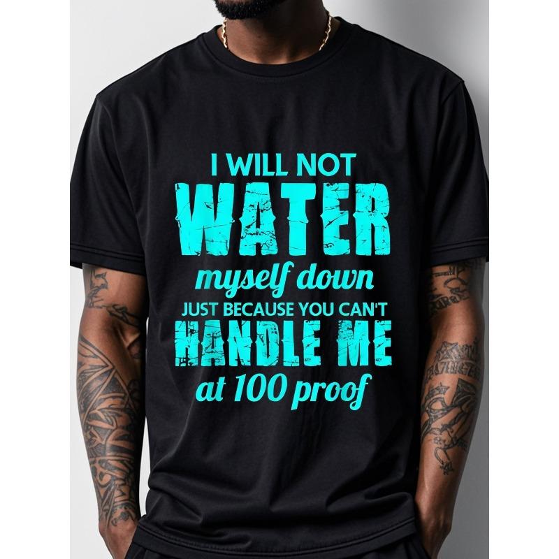 

European sizes Plover Men s Short-sleeved T-shirt - Fashionable And Trendy Text Print, Oversize, Breathable And Comfortable All Year Round 4XL чорний