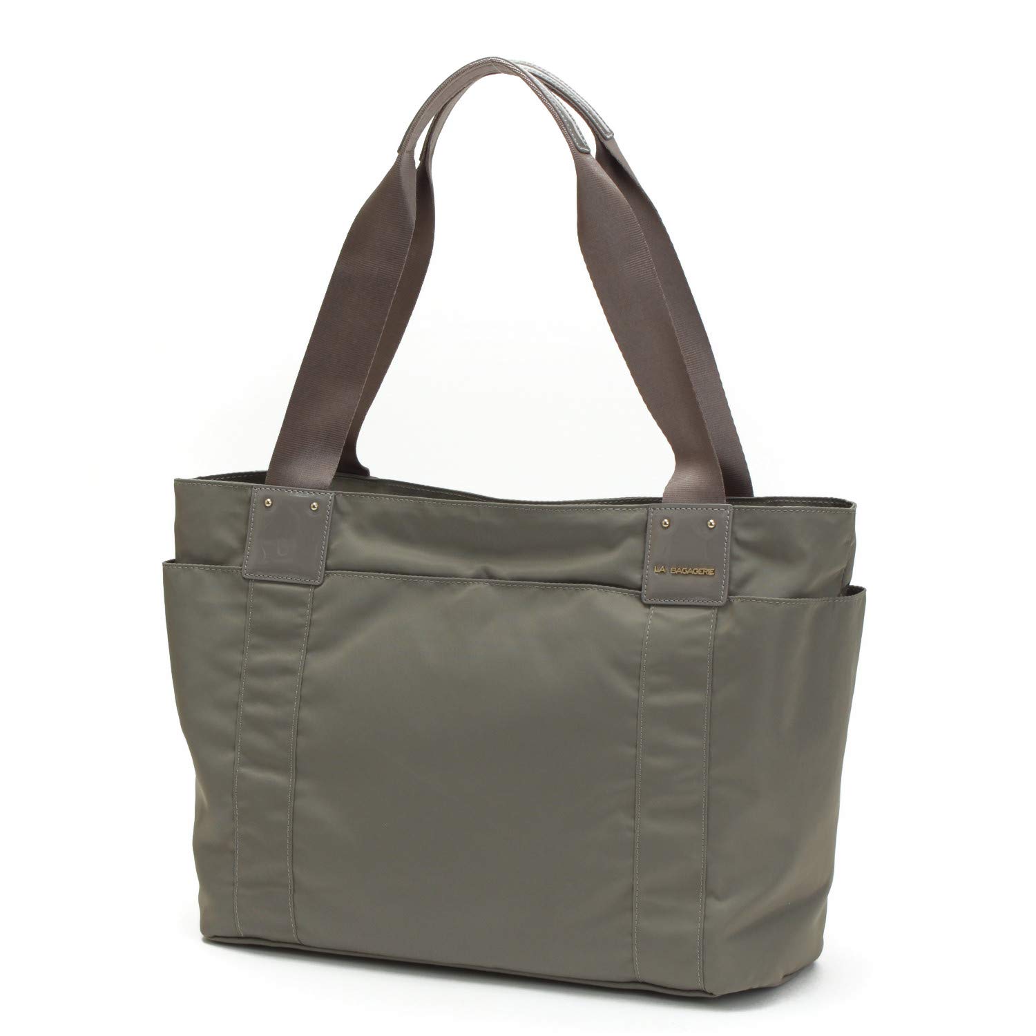 Нейлоновая сумка-тоут Labagagery B72-12-01 Серая