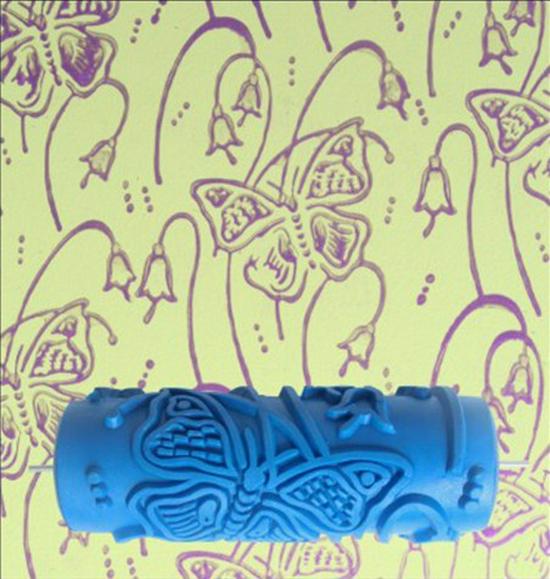 5-Inch Liquid Wallpaper Pattern Roller - DIY Stippling & Wall Painting Tool