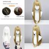 Long White Chowbie Nun Cosplay Wig For Halloween And Carnival Props