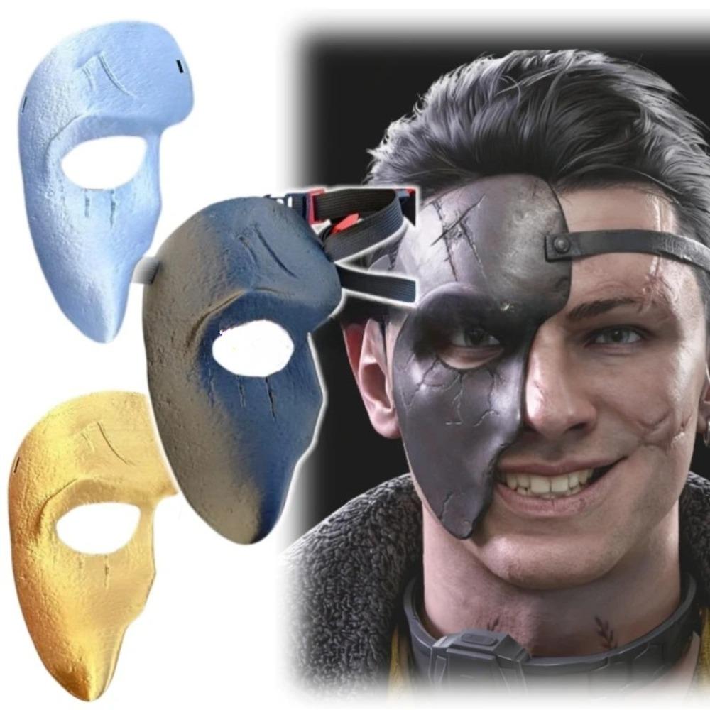 Delta Force Raven Fallen Prince Cosplay Mask Wearable Half Face Mask Cosplay 3D Printed High Precision Model Halloween