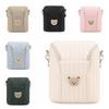 Insulated Baby Bottle Bag Bear Baby Bottle Cooler Cute Breastmilk Cooler Bag  for Daycare Outdoor