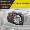 Headlight Guard Cover Protector for Suzuki Jimny JB64 JB74 -2026 Fog Lights Decoration Car Styling Exterior Accessories