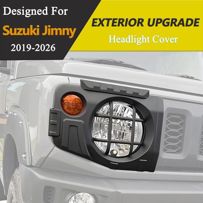 Headlight Guard Cover Protector for Suzuki Jimny JB64 JB74 -2026 Fog Lights Decoration Car Styling Exterior Accessories