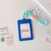 Dopamine Star Card Holder: PU Leather ID and Campus Meal Card Protector
