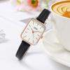 Student Korean Simple Women'S Watch Square Quartz Watch Women'S Niche Premium Belt Watch
