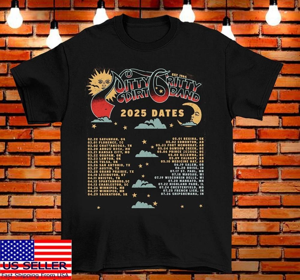 

Nitty Gritty Dirt Band Farewell Tour Gift For Fan T Shirt Full Size S-5XL BL1441 Unisex T-Shirt XL