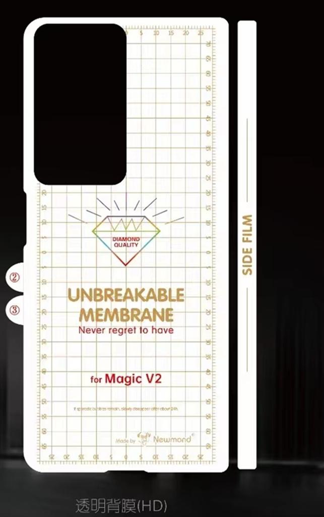 For Honor Magic V5 V3 VS3 V2 VS2 RSR Front Back Screen Protector Film 3 in 1 Soft Hydrogel Film Transparent For Honor Magic V6