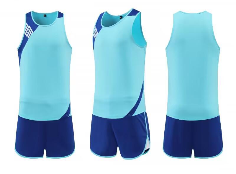 Grenzüberschreitende Sportbekleidung: Laufen, Fitness, Leichtathletik, Schülertraining Sportbekleidungsset