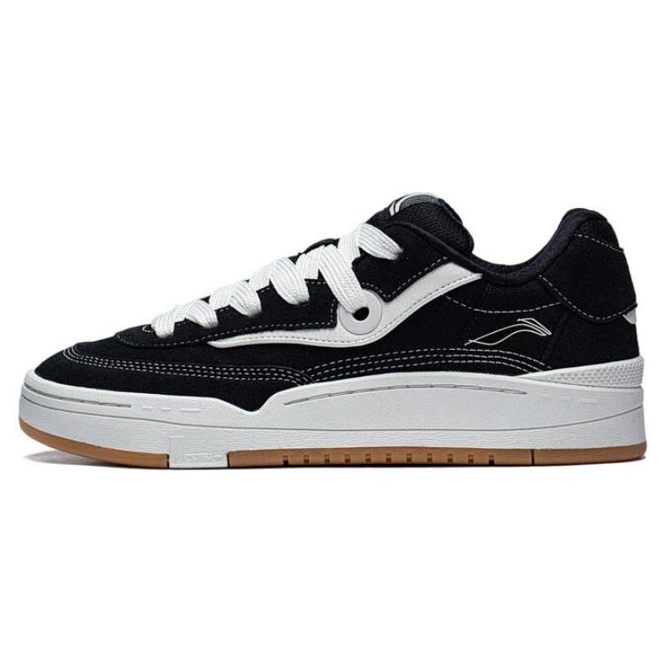 New LiNing GOS 2000 Low Top Skateboard Shoes Men's Black AEPSA55-1