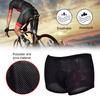 2Pcs 3D Padded Cycling Shorts Breathable Cycling Pants Comfort Bike Underwear  Mountain Biking