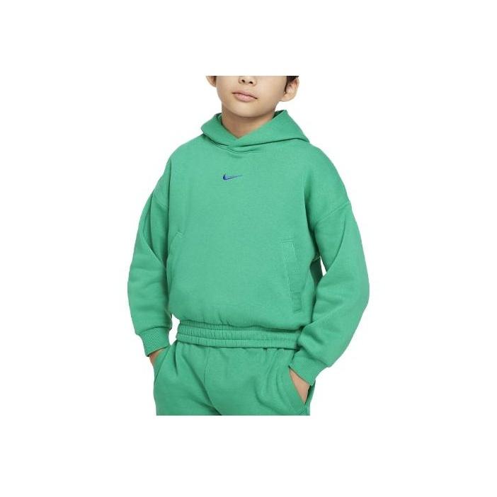 

Nike Culture Of Basketball Logo Print Hooded Sweatshirt Kids sweatshirt Green FD4014-324 S