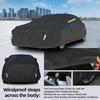 For Jaguar XF Car Full Cover - Outdoor Waterproof Snowproof Sunshade, Winter & Summer All Weather Auto Protection Accessories