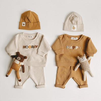 Spring Fashion Baby Clothing Baby Girl Boy Clothes Set Newborn Sweatshirt + Pants Kids Suit Outfit Costume Sets