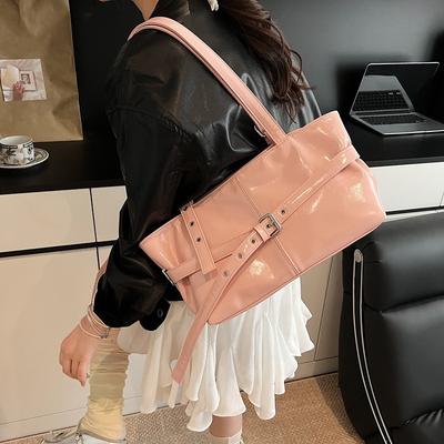 Fashion Large-capacity Tote Bag Women's Summer New Simple and Versatile Shoulder Bag High-end Underarm Bag
