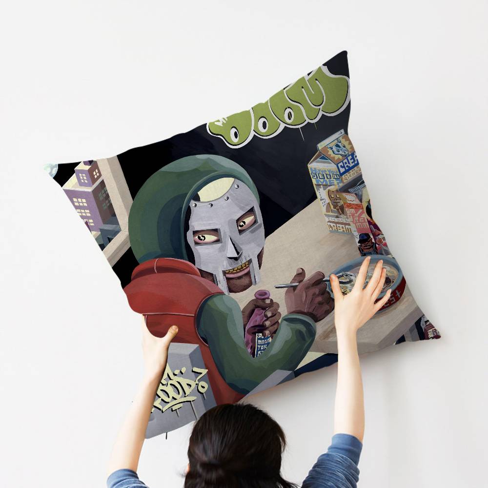 MF D-DOOM Comic Pillow Gift Home Office Decoration Bedroom Sofa Car Cushion Cover case 45x45