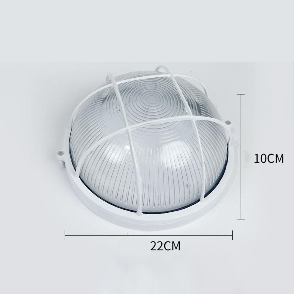 Waterproof Explosion-Proof Lamp Die-cast Aluminum Moisture Explosion-proof Ceiling Lamp IP65 Dustproof Frosted Glass