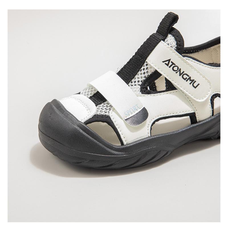 Boys' Baotou Sandals New Summer Children's Beach Shoes Soft Sole Korean Style Breathable Girls Sports Sandals