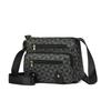 The lady's backpack- shoulder bag made of PU is suitable for middle-aged and elderly people when going shopping.