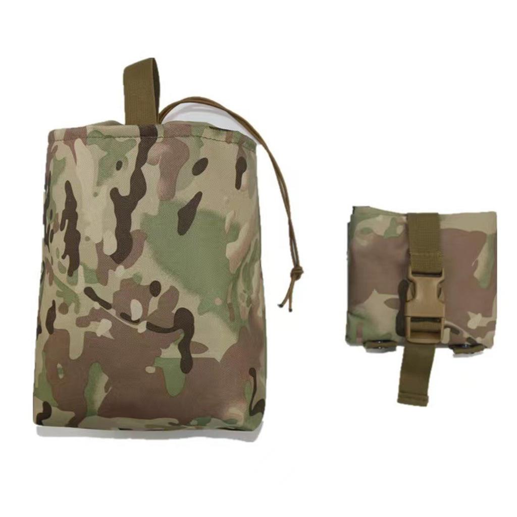 Drawstring Magazine Dump Pouch Roll-Up Drawstring Magazine Utility Pouch for Adventure Field Exploration