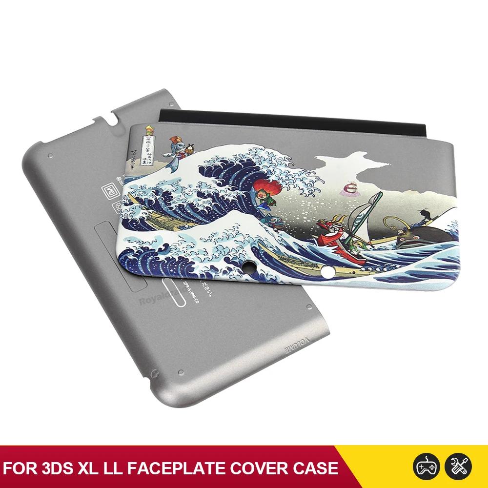 Replacement Faceplate Cover Case For 3DS XL 3DS LL Console Shell Housing Top +Bottom Shell Cover For 3DS XL LL Game Accessories