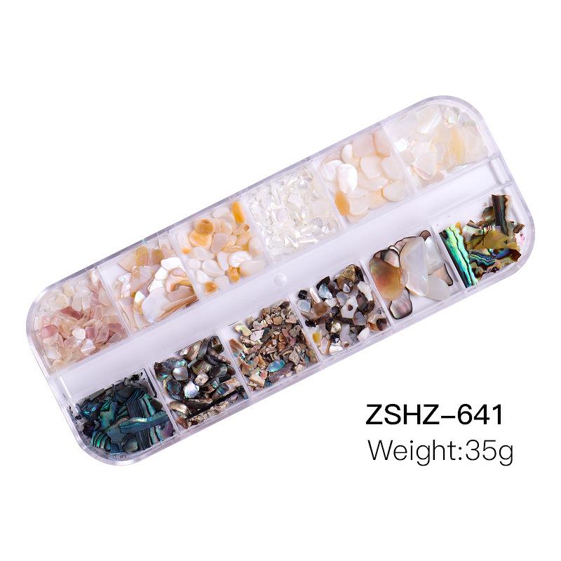 Japanese Ultra-Thin Symphony Nail Art Shell Piece Jewelry Natural Versatile Abalone Piece Nail Accessories