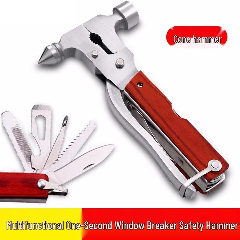 Multifunctional Car Window Breaker & Seatbelt Cutter