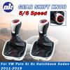 Factory New Product 5 6 Speed Manual Shift Knob With Leather Boot Cover For Polo 6R 6C 2011-2019 Replacement Car Accessories