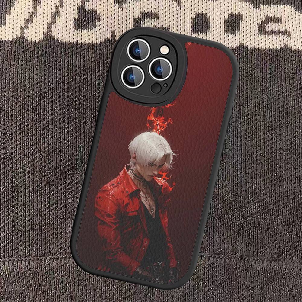 

Чехол для телефона D-Devils May C-Cry Для iphone 16 15 14 13 12 11 Pro Max Plus Кожаный Мягкая Задняя Крышка iphone XR