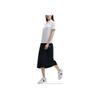Fila Irregular Solid Color Casual Long Skirt Women Skirts Legendary-Blue F11W431306F-NV