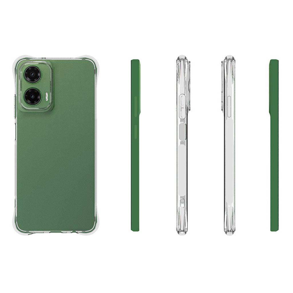 For Motorola Moto G35 5G TPU Phone Case Non-Slip Transparent Mobile Phone Cover