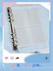 Plush Heart-Shaped A5 Card Album for Girls, 4-Pocket Refillable K-Pop Photo Holder, Cute Idol Star Collecting Book (Fan Gift)