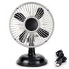 Summer Oscillating Small Fan Retro 2-Speed USB/AA Battery Powered Desk Fan 5.7inch Table Fan for Work Office Dormitory