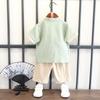 Boys Summer Hanbok Suit Chinese Style Baby Anniversary Dress Full Moon Week Clothes Ancient Costume Fu Style Breathable Performance Outfit