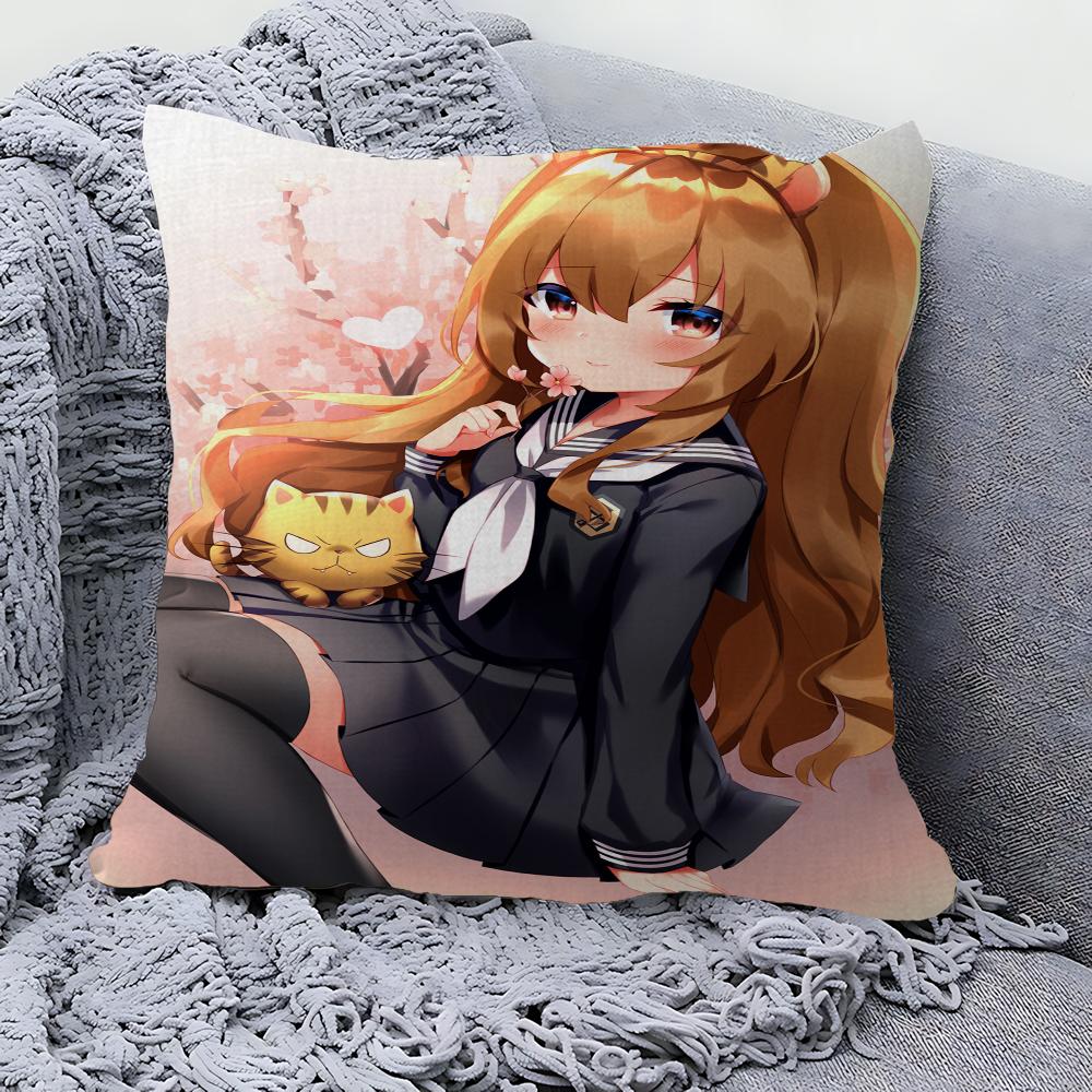Toradora Personalisierte Bilder Text Heimdeko Kissen Haushaltsgeschenke 45x45cm