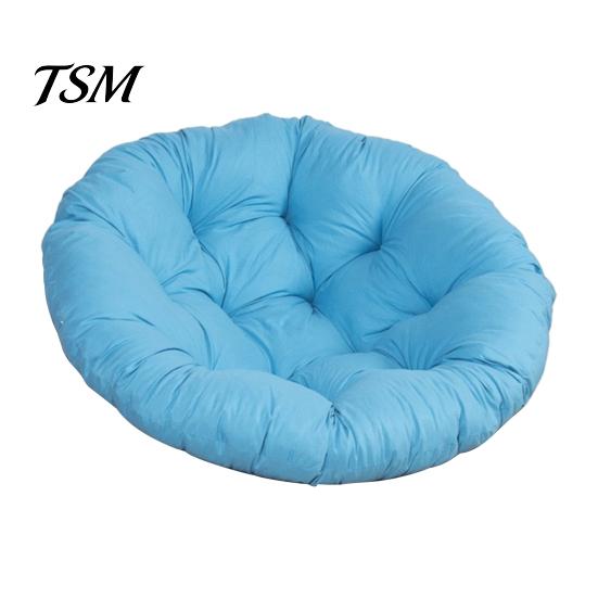 Cojín Redondo para Silla de Playa para Asiento de Hamaca Colgante de Huevo Relleno Resiliente para Mecedora Sillas Columpio de Patio Jardín Alta Resiliencia