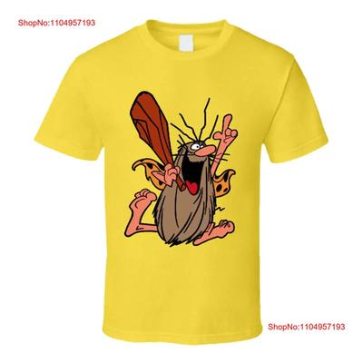Captain Caveman Cartoon Classic T Shirt Vintage Washed Versatile Homme Casual Stylish Streetwear Fashion Soft