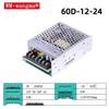 Ultra-Thin Dual Output 5V/12V/24V 50W-450W Switching AC-DC Power Supply for Industrial Cameras