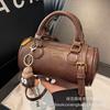 Maillard retro portable pillow bag women's 2025 new autumn and winter high-end niche design crossbody shoulder bag