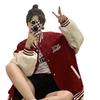Women's Loose Retro Patchwork Jacket Jacket