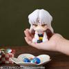 MegaHouse Look Up Inuyasha Sesshomaru 110 מ"מ שרף PVC צבוע דמות ניתנת להזזה בערך
