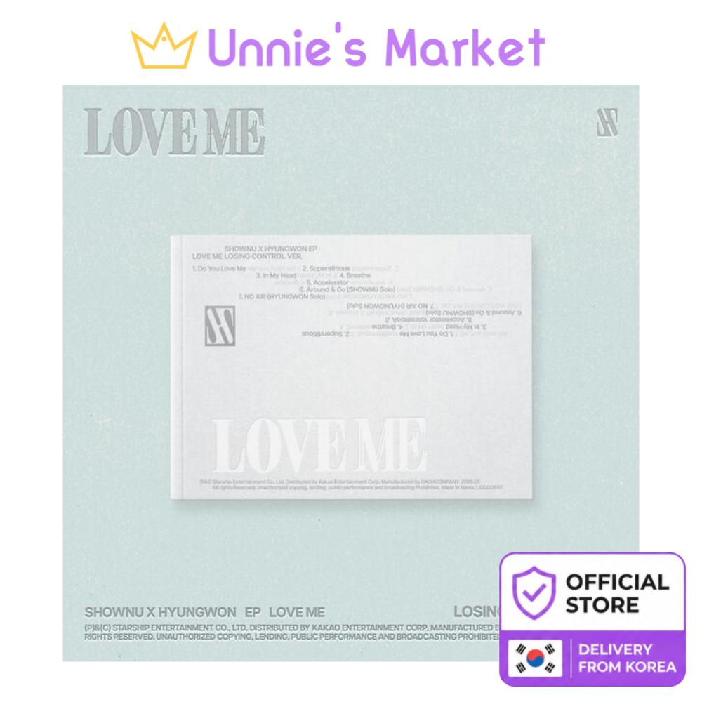 SHOWNU X HYUNGWON (MONSTA X) [LOVE ME] LOSING CONTROL VER. EP Album + Free Gift