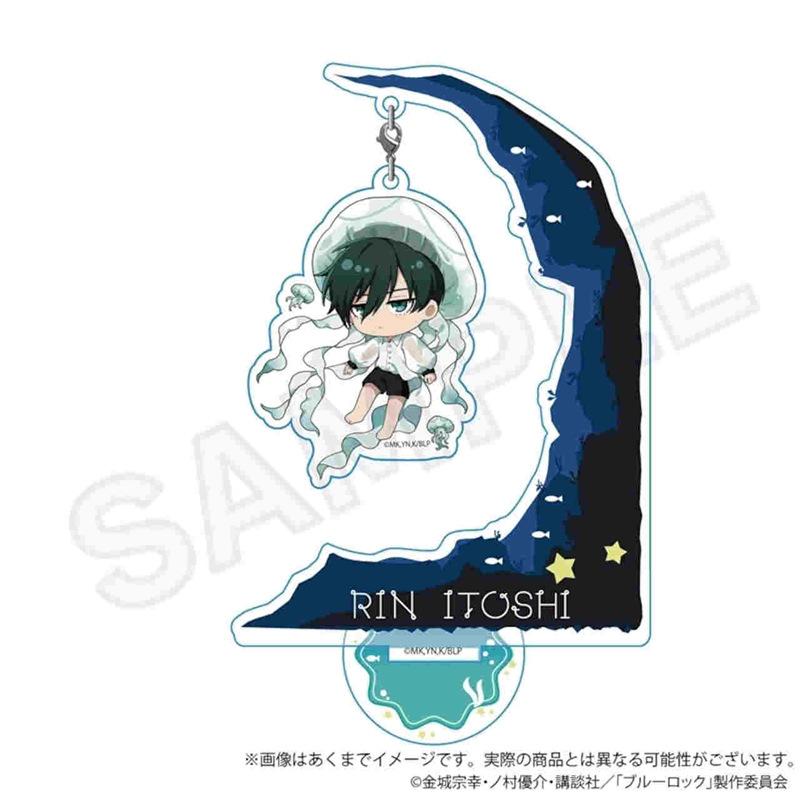 Blue Lock Japanese Anime Peripherals Jellyfish Version Acrylic Stand Collectible Desk Ornament Creative Birthday Gift For Friend