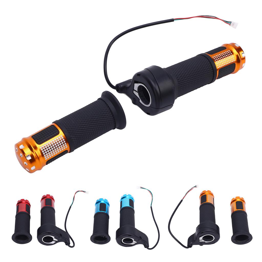 Scooter Throttle Handle Aluminum Alloy Enhanced Control Scooter Electric Throttle Grip for Electric 