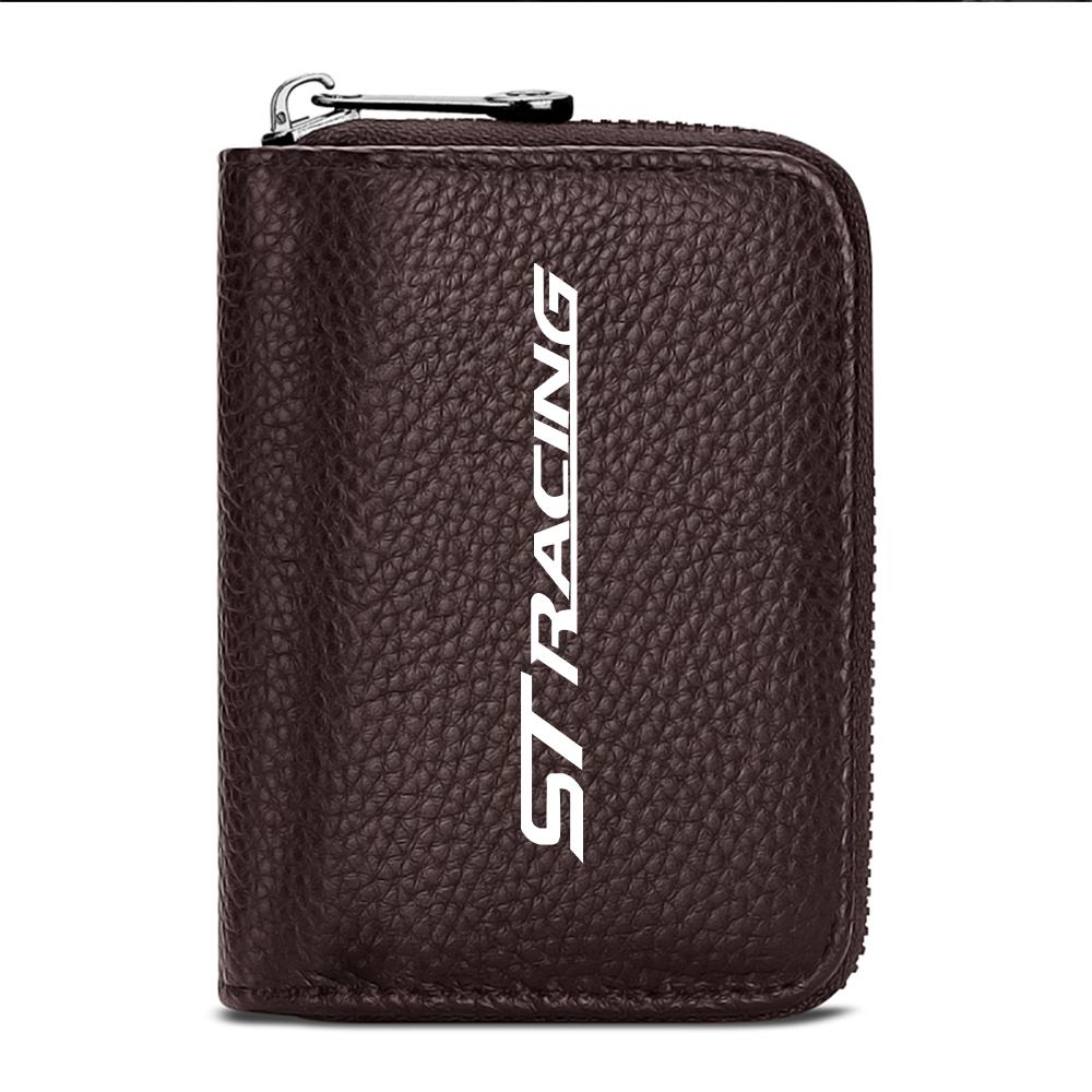 AAAMR1 Car Multifunction Organizes Wallet Driver License Credit ID Card Holder Bag For Ford ST FOCUS 2 3 Mondeo Fiesta Kuga MK2 MK3 MK4