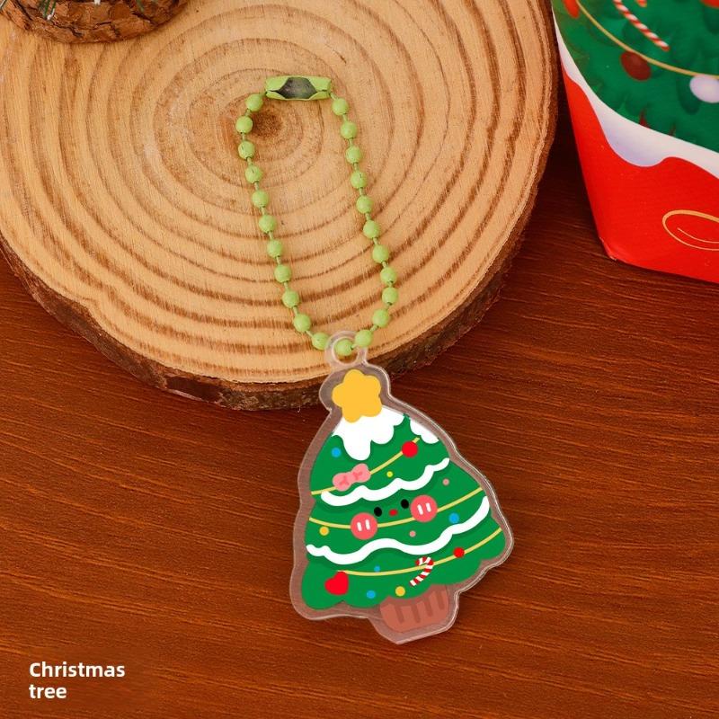 Cute Christmas Keychains, Student Santa Claus, Christmas Snowman Decorative Pendants, Christmas Small Gifts